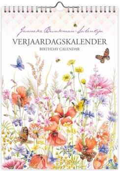 Janneke Brinkman verjaardags-kalender Klaproos.