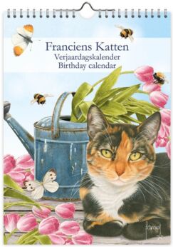 Franciens Katten verjaardags-kalender lapjeskat