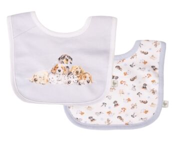 wrendale slabbetjes Little Paws
