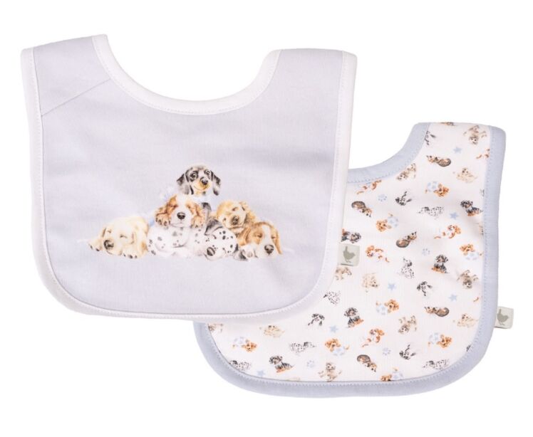 wrendale slabbetjes Little Paws