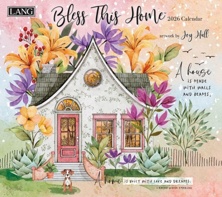 Bless this Home-Lang kalender 2026
