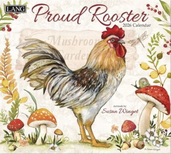 Proud Rooster-Lang kalender 2026