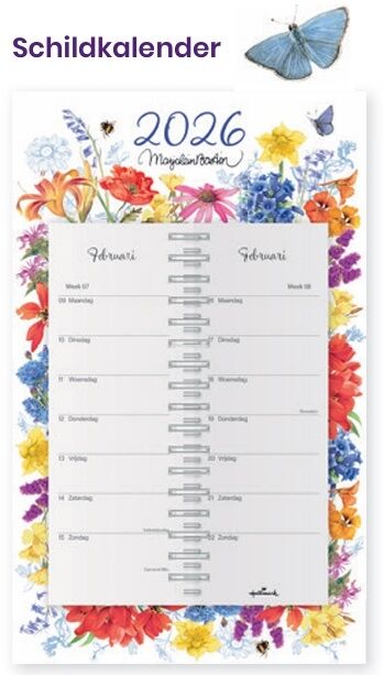 Marjolein Bastin Schildkalender 2026