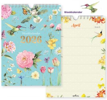 Marjolein Bastin Weekkalender vlinder 2026