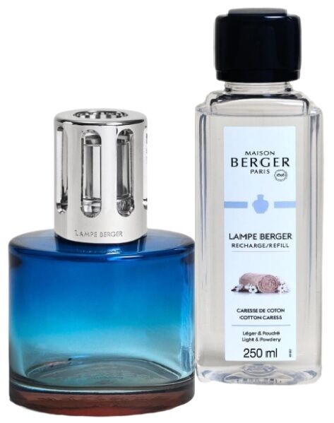 Lampe Berger Pure bleue gift Casesse de cotton