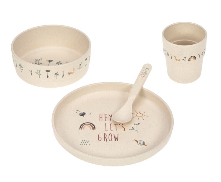 Kinderserviesset Hey ho lets grow