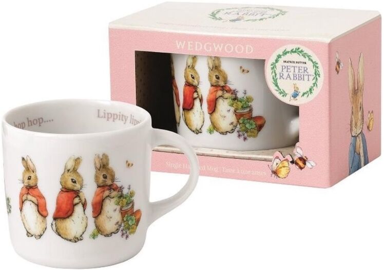 wedgwood-peter-rabbit-girls-beker met oor