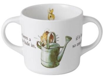 beker 2-oren Pieter Rabbit in de Gieter
