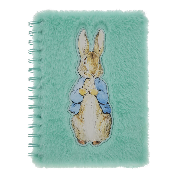 Peter Rabbit plush notebook