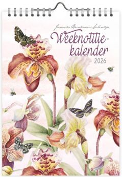 Janneke Brinkman weekkalender 2026 Orchidee