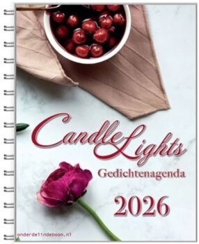 Candle Light Gedichtenagenda 2026 Ringband