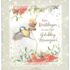 Marjolein Bastin 16 kerstkaarten konijn&vogeltje