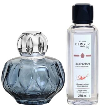 Lampe Berger Rosalie Bleue set