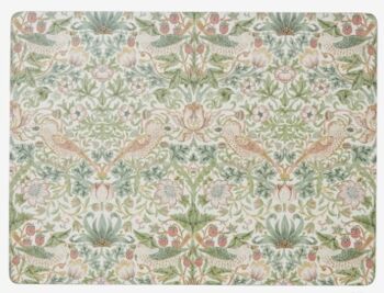 placemats Strawberry thief green