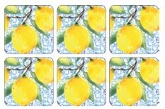 coasters Amalfi Lemons