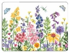placemats Wildflowers