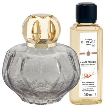 Lampe Berger Rosalie Gris giftset 2