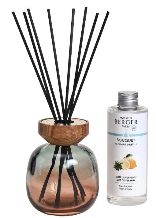 Berger geurstokjes Wood Vert-Prune set