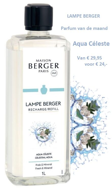 Lampe Berger huisparfum Aqua Céleste 1 liter nu