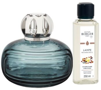 Lampe Berger Enigma bleu Amber Powder