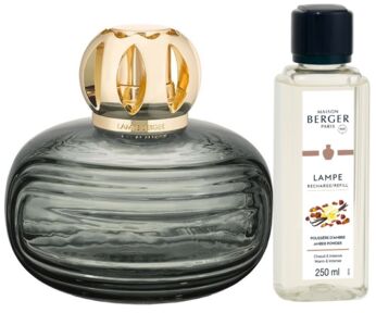 Lampe Berger Enigma grise Amber Powder