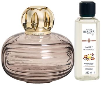 Lampe Berger Enigma marron Amber Powder