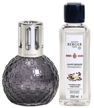 Lampe Berger Disco Gris set