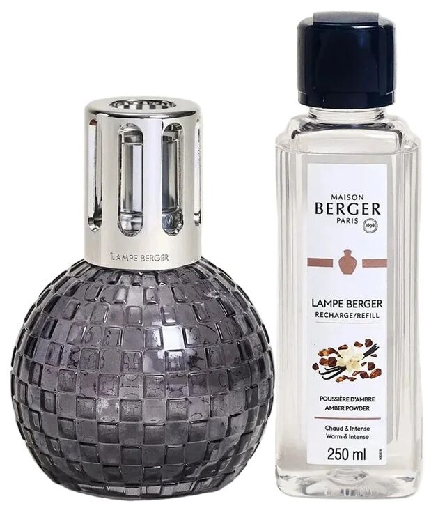 Lampe Berger Disco Gris set