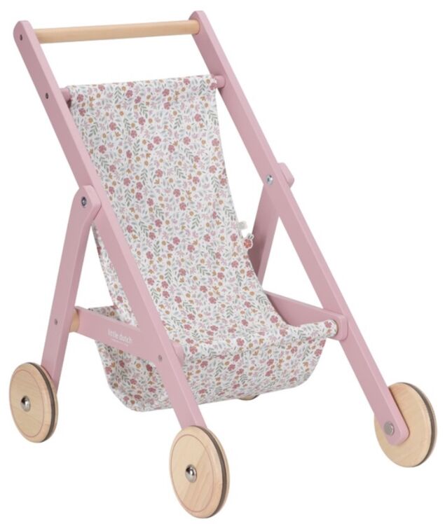 Little Dutch houten poppenbuggy