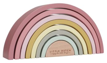 Little Dutch houten regenboog roze