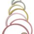 Little Dutch houten regenboog roze2