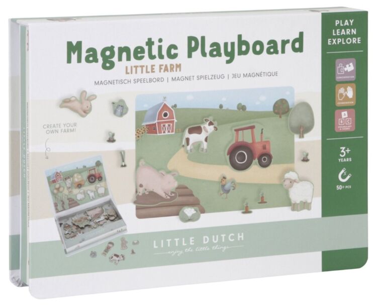 2.Little Dutch Little Farm Magnetisch speelbord