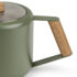 Bredemeijer theepot Boston 1,1l legergroen detail handgreep