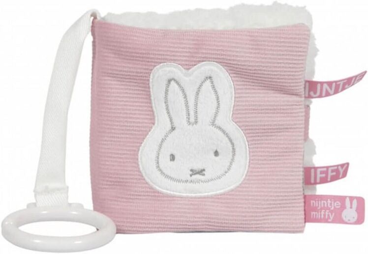 Little Dutch Nijntje roze rib buggyboekje