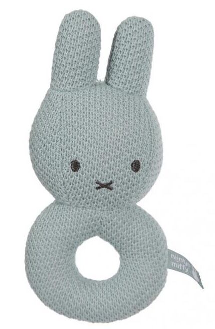 Nijntje green knit rammelaar