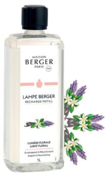 Lampe Berger Lumiere Florale 1 liter deco