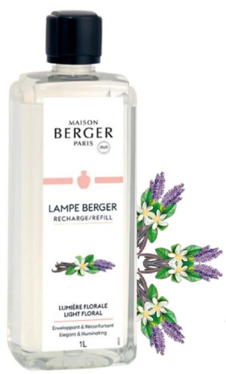 Lampe Berger Lumiere Florale 1 liter deco