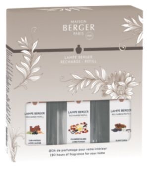 Lampe Berger Holly parfum-trio