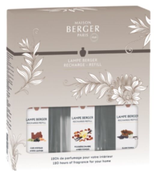 Lampe Berger Holly parfum-trio