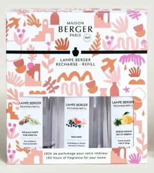 Lampe Berger Estival parfum-trio 25