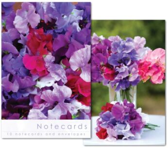 10 Notecards Leonard Smith Sweet Peas.jpg