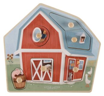 Little Dutch houten puzzel Little Farm