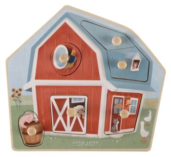 Little Dutch houten puzzel Little Farm