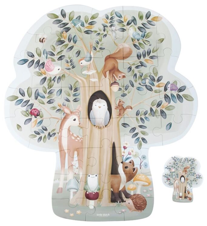 Little Dutch vloerpuzzel Forest Friends