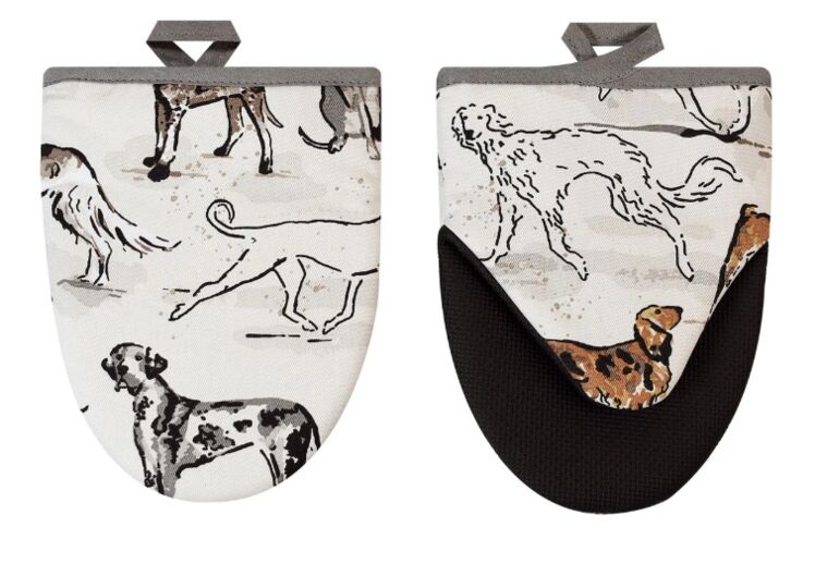 Country Dogs Microwave mitts
