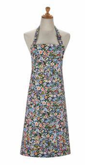 confetti floral katoenen schort