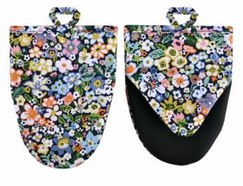 confetti floral microwave mitts