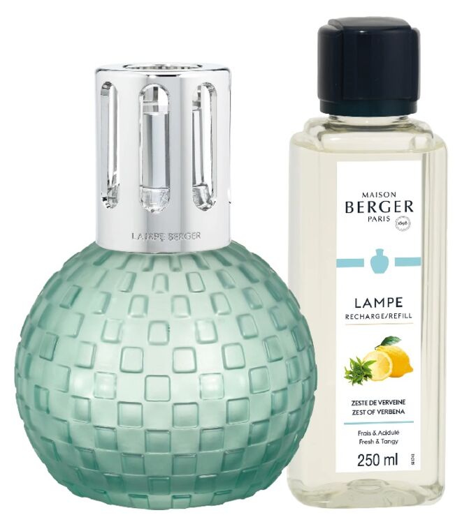 Lampe Berger Disco Menthe zest-of-verbena set