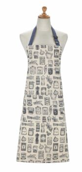 Herb&spices cotton apron
