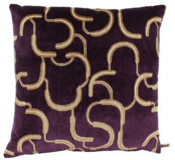Claudi Parkavella 50x50 Purple Gold